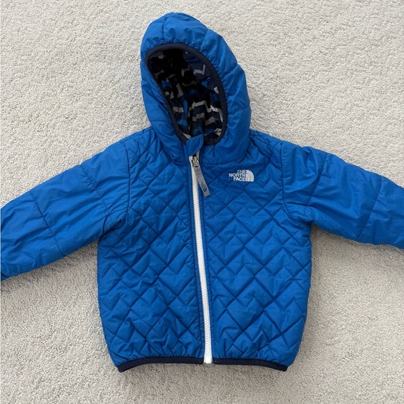 Toddler The North Face Perrito REVERSIBLE Hooded Puffer! - Picture 1 of 4